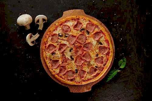 Фото Ветчина и грибы