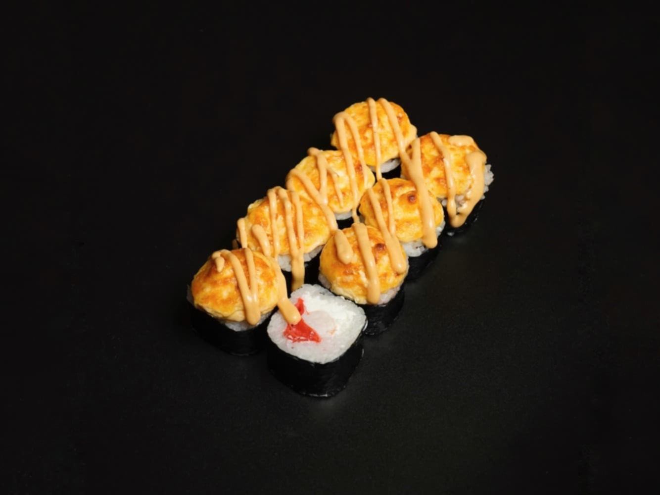 Фото Запеченный с имбирем и креветкой