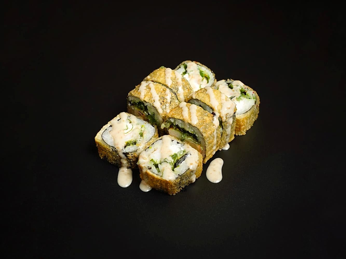 Фото Темпура с чукой и креветкой 