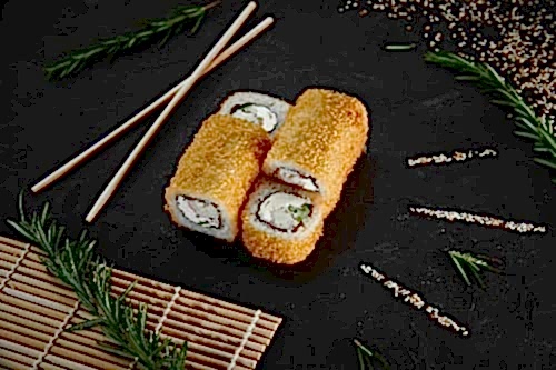 Фото Темпура с крабовой палочкой