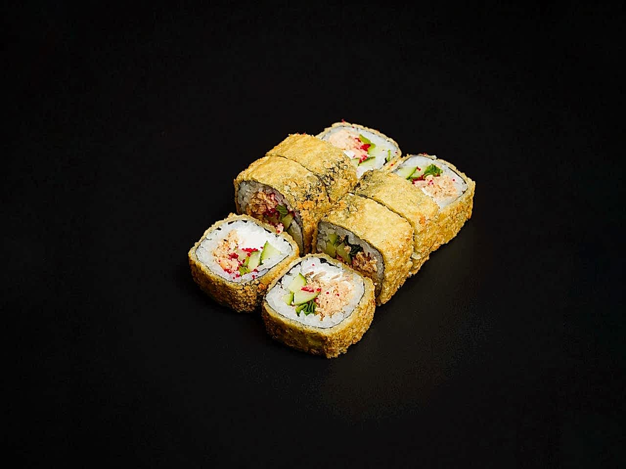 Фото Темпура с лососем терияки